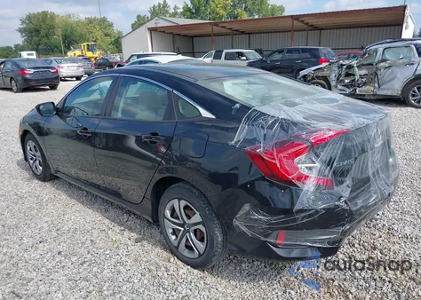 2017 Honda Civic Lx z USA, uszkodzony, nr VIN 19XFC2F56HE007165